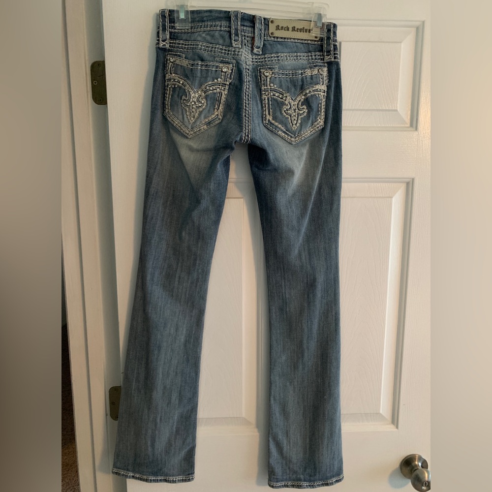 Rock Revival women’s embellished size 25 boot cut jean